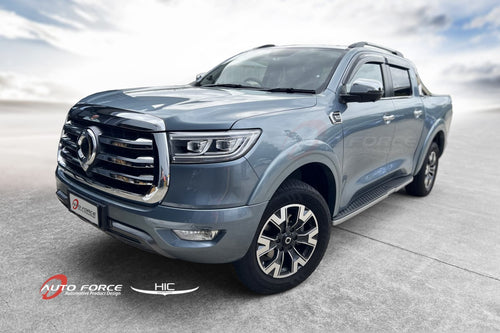 Installed View - GWM Ute Cannon (2019-2025): Premium Window Visors