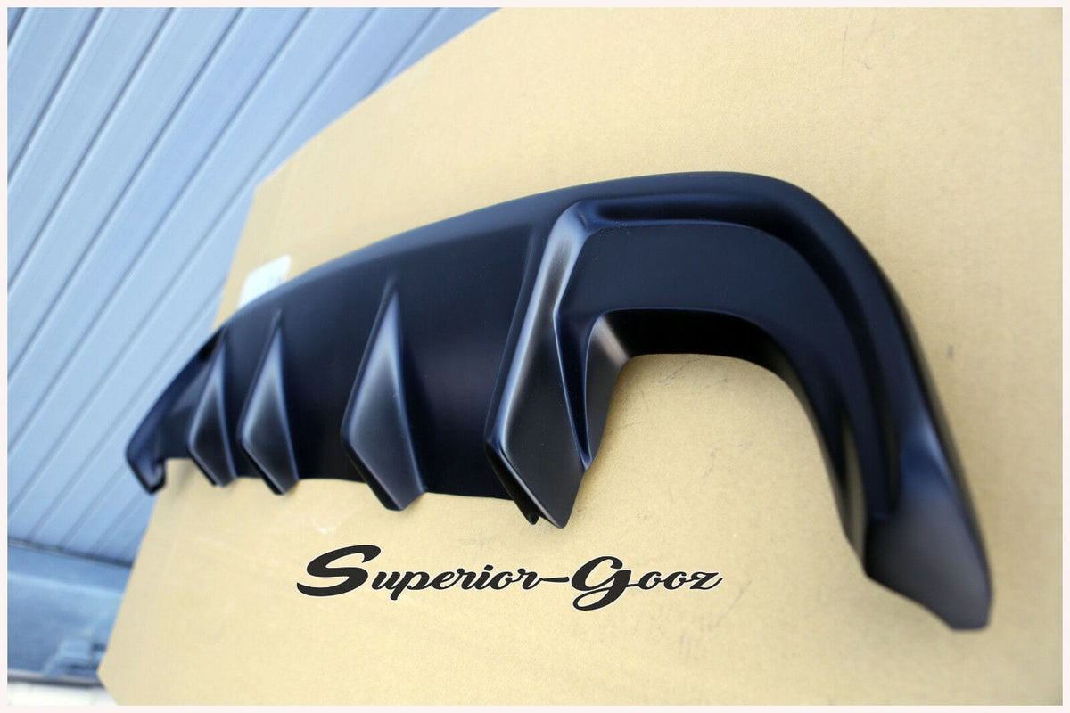 Installed View - Ford Falcon FG Sedan: Rear Bumper Diffuser - Single Exhaust Outlet (XT / XR6 / XR8 / G6)