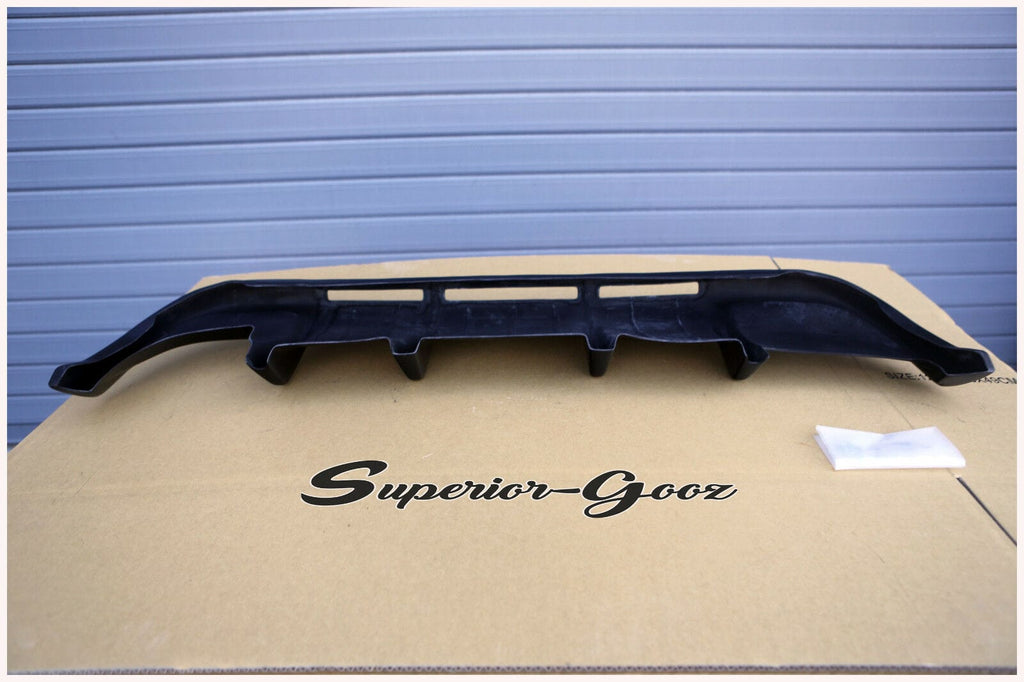 Installed View - Ford Falcon FG Sedan: Rear Bumper Diffuser - Single Exhaust Outlet (XT / XR6 / XR8 / G6)