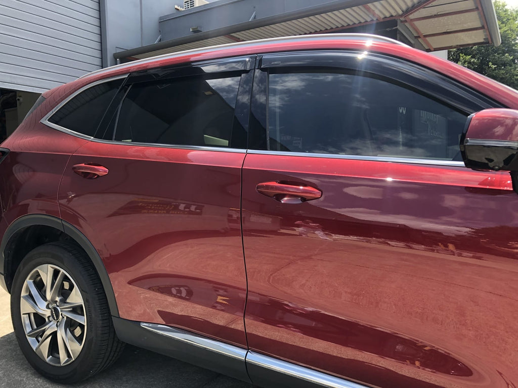 Installed View - Haval H6 (2021-2025): Premium Window Visors