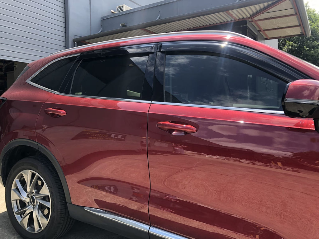 Installed View - Haval H6 (2021-2025): Premium Window Visors