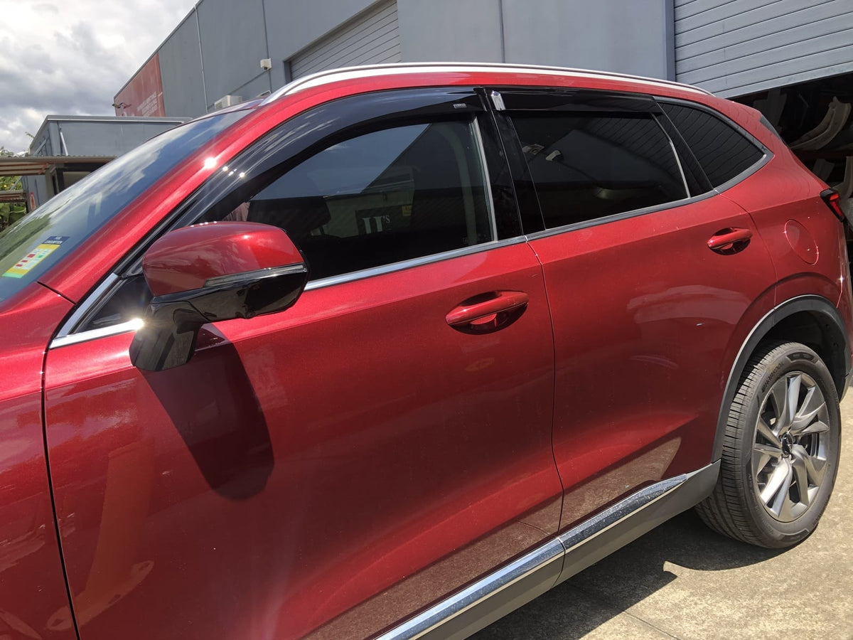 Installed View - Haval H6 (2021-2025): Premium Window Visors
