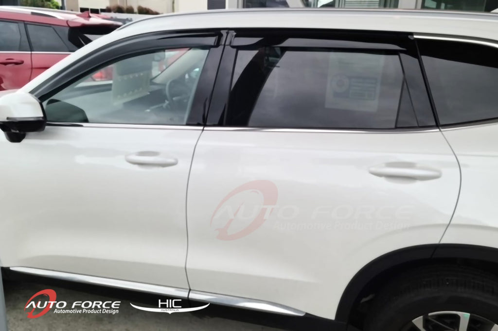 Installed View - Haval H6 (2021-2025): Premium Window Visors