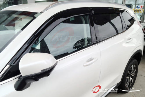 Installed View - Haval H6 (2021-2025): Premium Window Visors