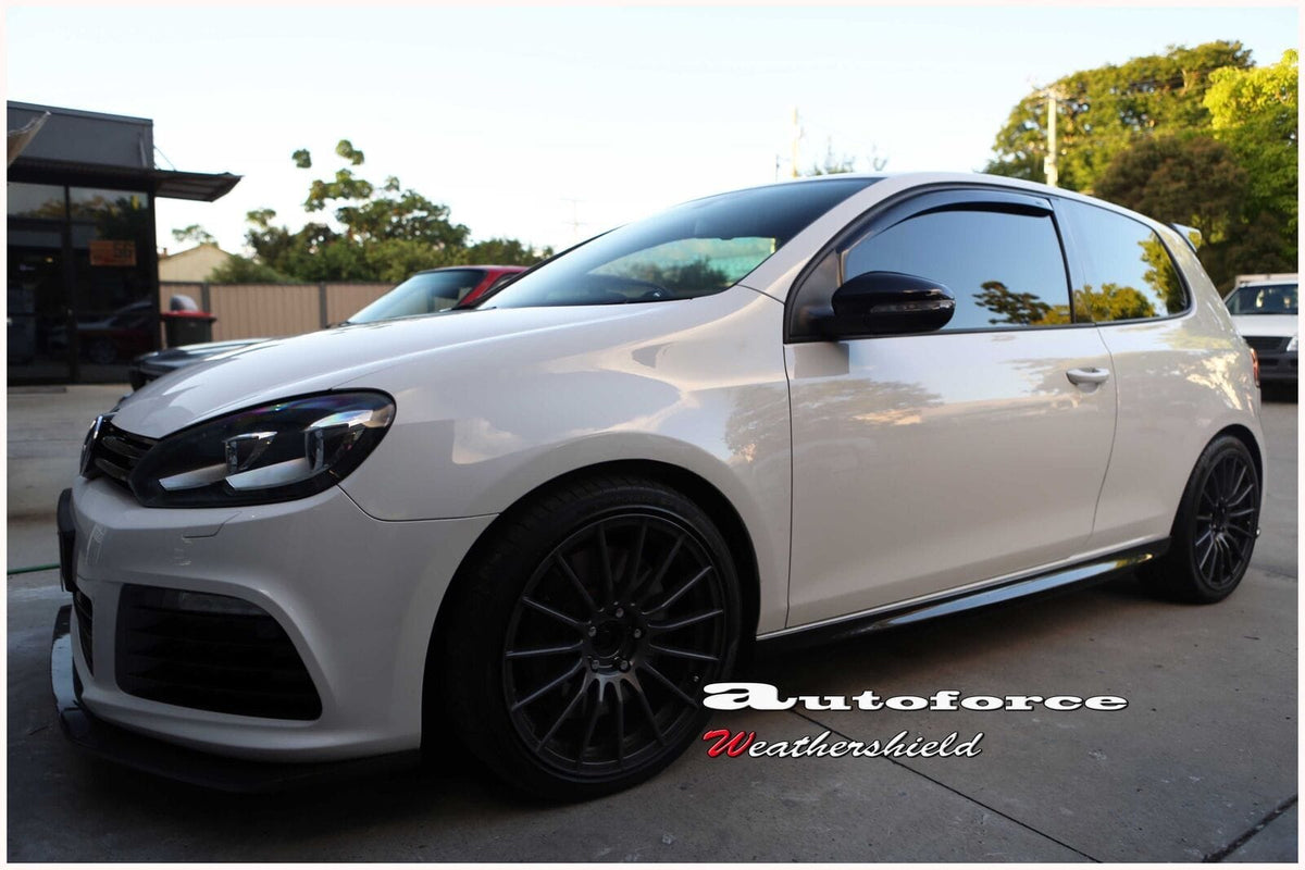 Installed View - HIC Weather Shields - Volkswagen Golf MK6 3 Door 2009-2013 GTI R