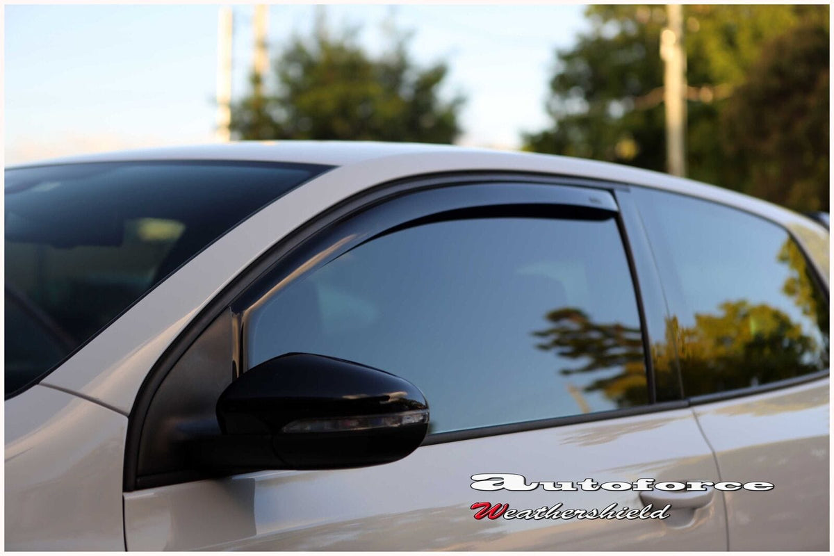Installed View - HIC Weather Shields - Volkswagen Golf MK6 3 Door 2009-2013 GTI R