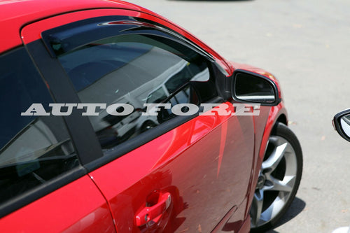 Installed View - Holden Astra 3-Door (2005-2009): Premium Window Visors
