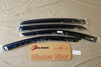 Installed View - Holden Astra 5-Door Hatch (2004-2009): Premium Window Visors