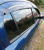 Installed View - Holden Astra TS (1998-2005): Premium Window Visors