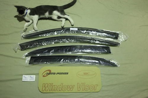 Installed View - Holden Astra TS (1998-2005): Premium Window Visors