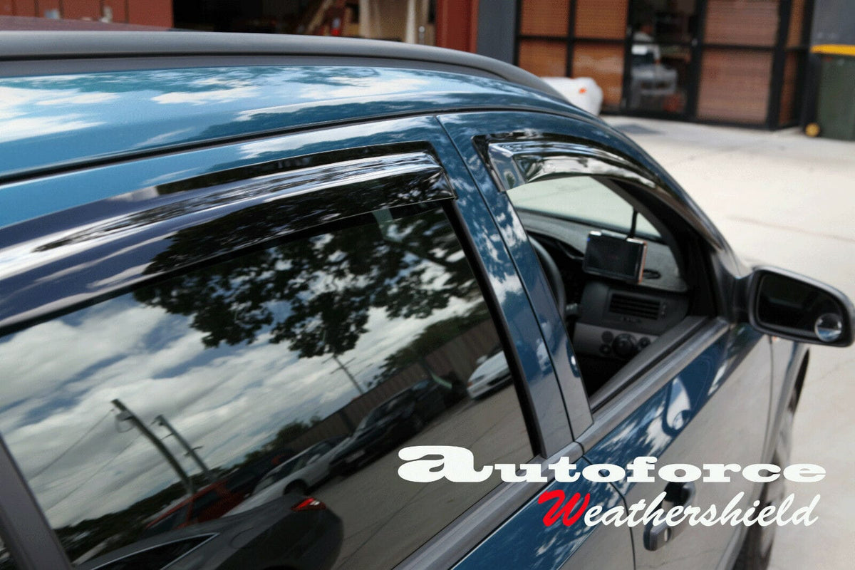 Installed View - Holden Astra Wagon (2004-2009): Premium Window Visors