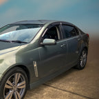Installed View - Holden Caprice WM Sedan (2006-2013): Premium Window Visors