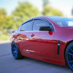 Installed View - Holden Caprice WM Sedan (2006-2013): Premium Window Visors