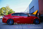 Installed View - Holden Caprice WM Sedan (2006-2013): Premium Window Visors