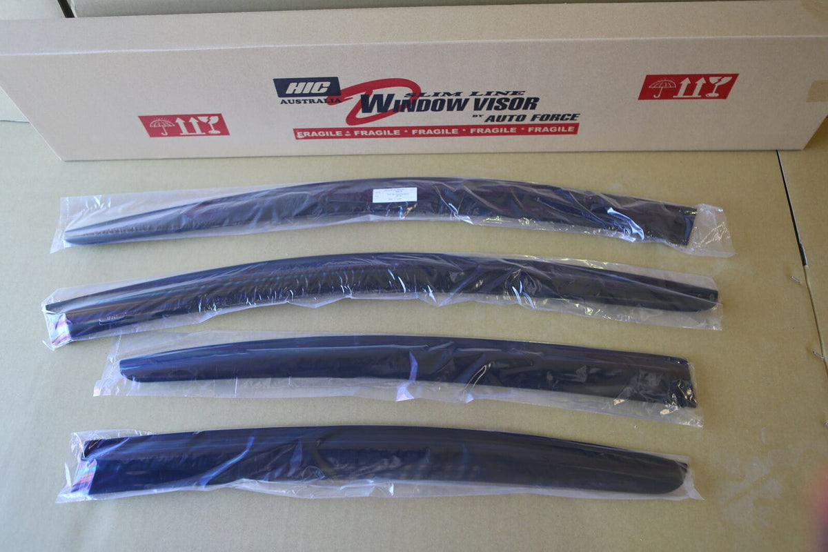 Installed View - Holden Caprice WM Sedan (2006-2013): Premium Window Visors