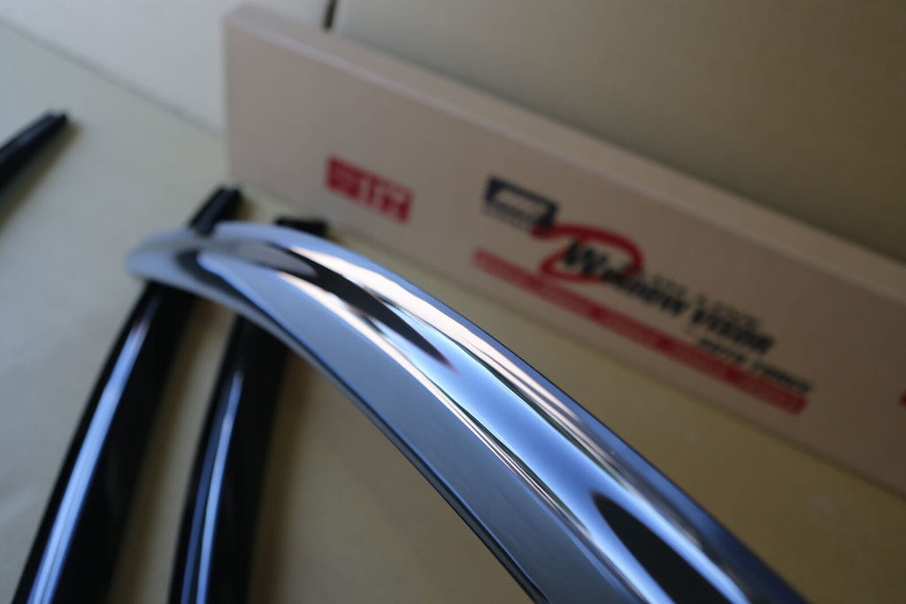 Installed View - Holden Caprice WM Sedan (2006-2013): Premium Window Visors