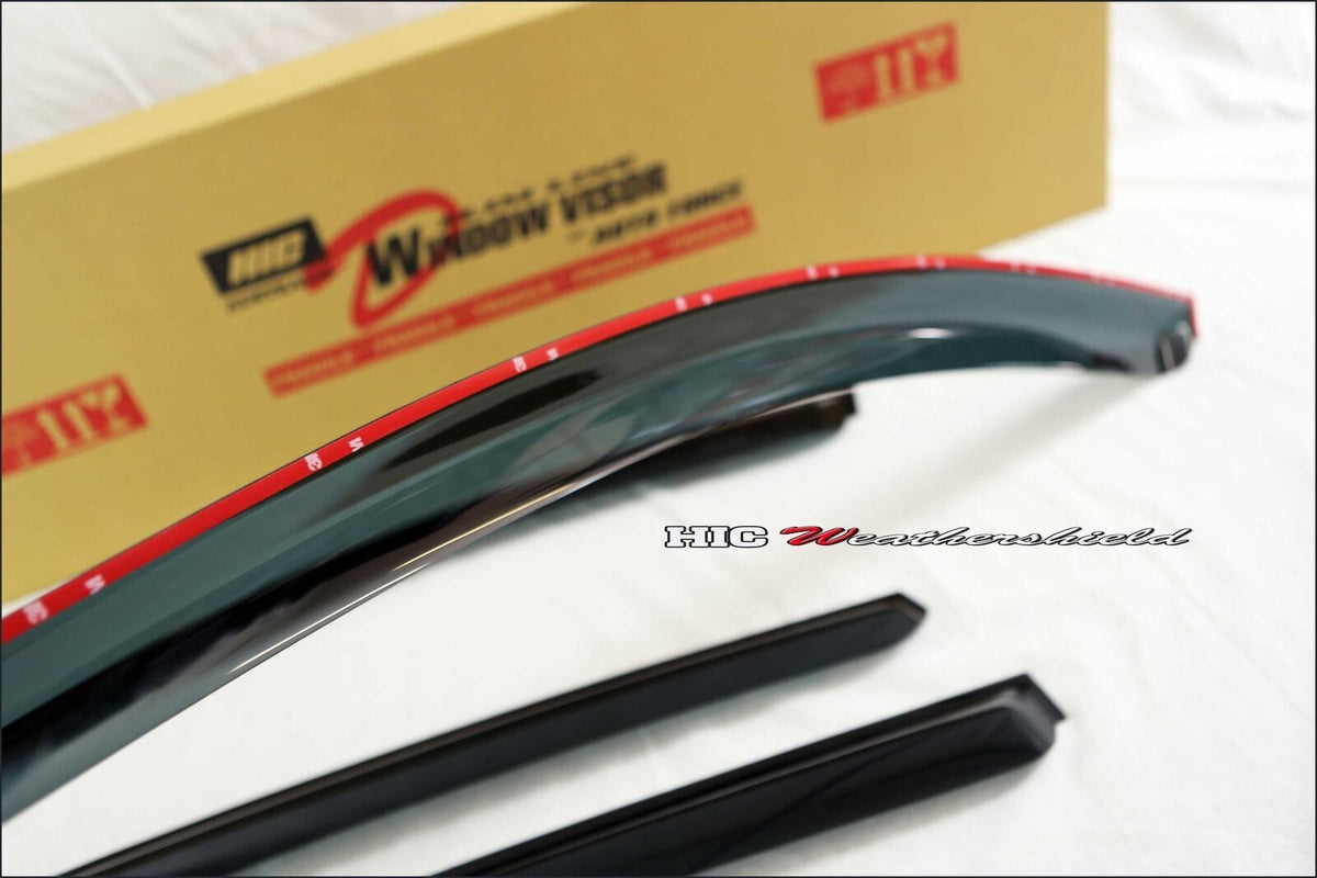 Installed View - Holden Captiva CG (2006-2018): Premium Window Visors