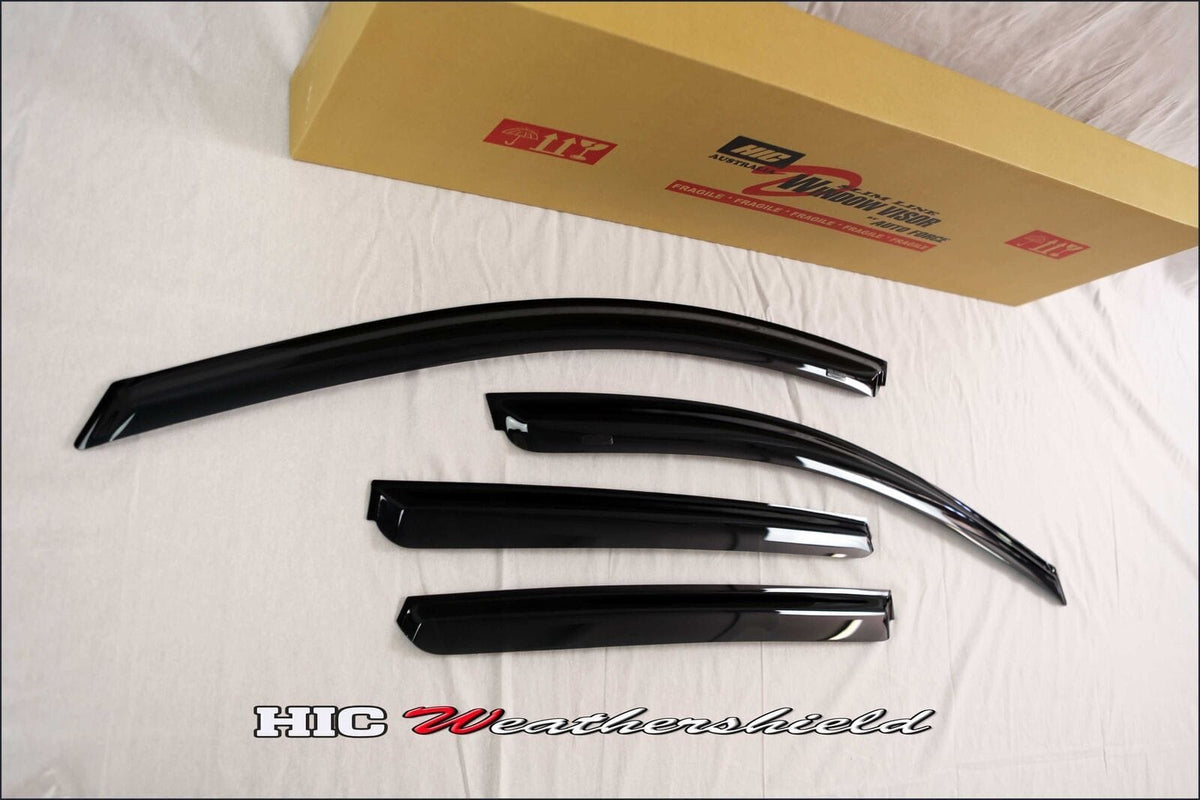 Installed View - Holden Captiva CG (2006-2018): Premium Window Visors