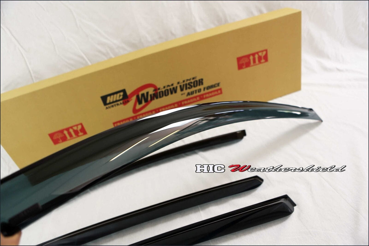 Installed View - Holden Captiva CG (2006-2018): Premium Window Visors