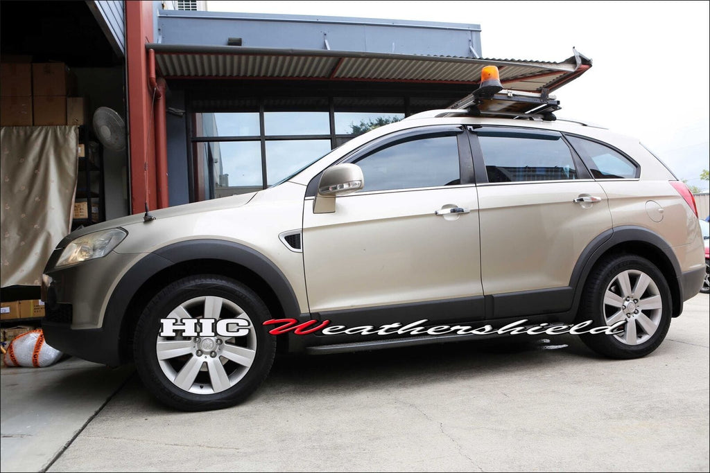Installed View - Holden Captiva CG (2006-2018): Premium Window Visors