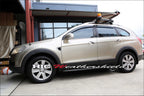 Installed View - Holden Captiva CG (2006-2018): Premium Window Visors