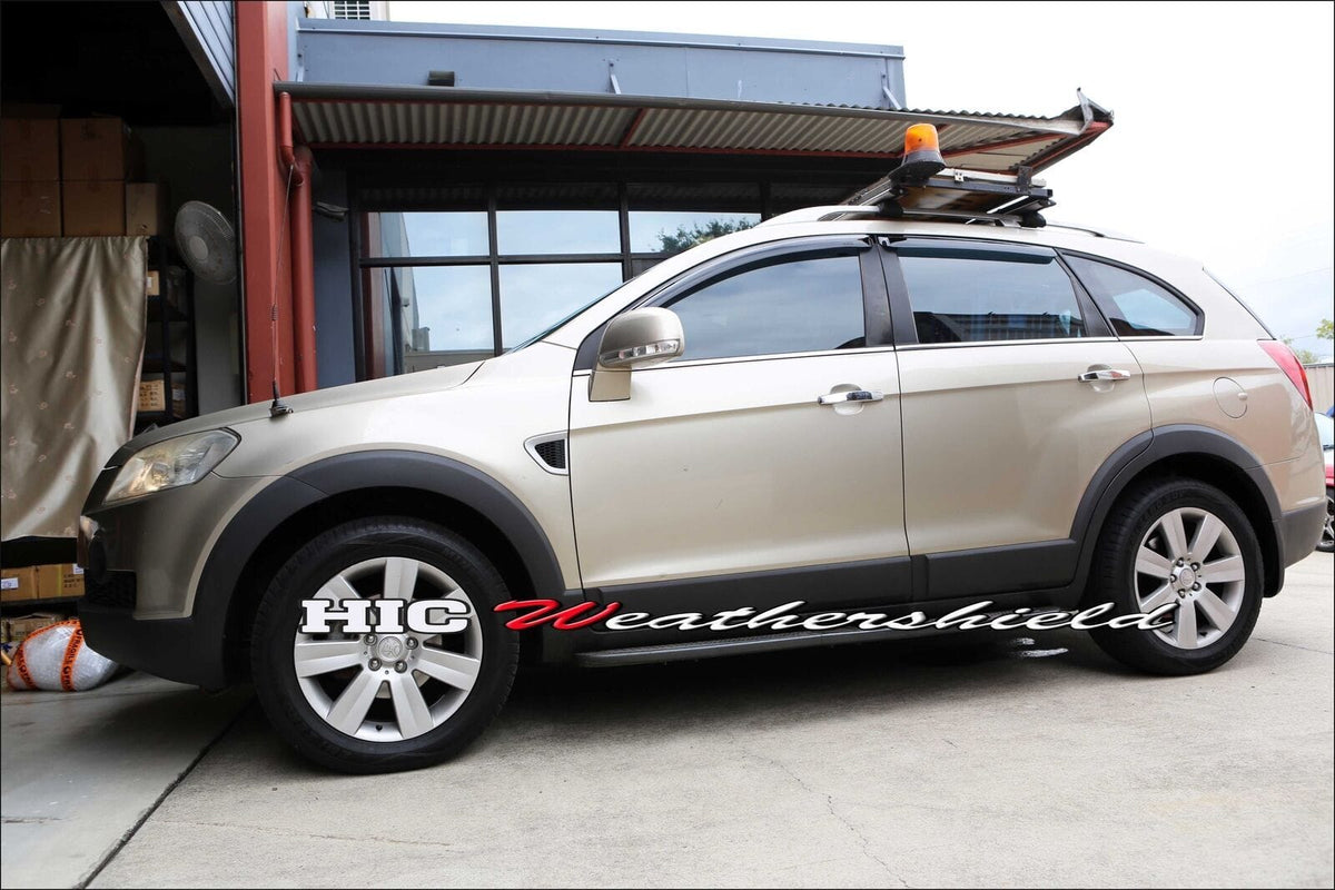 Installed View - Holden Captiva CG (2006-2018): Premium Window Visors