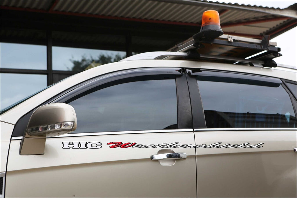Installed View - Holden Captiva CG (2006-2018): Premium Window Visors