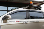 Installed View - Holden Captiva CG (2006-2018): Premium Window Visors