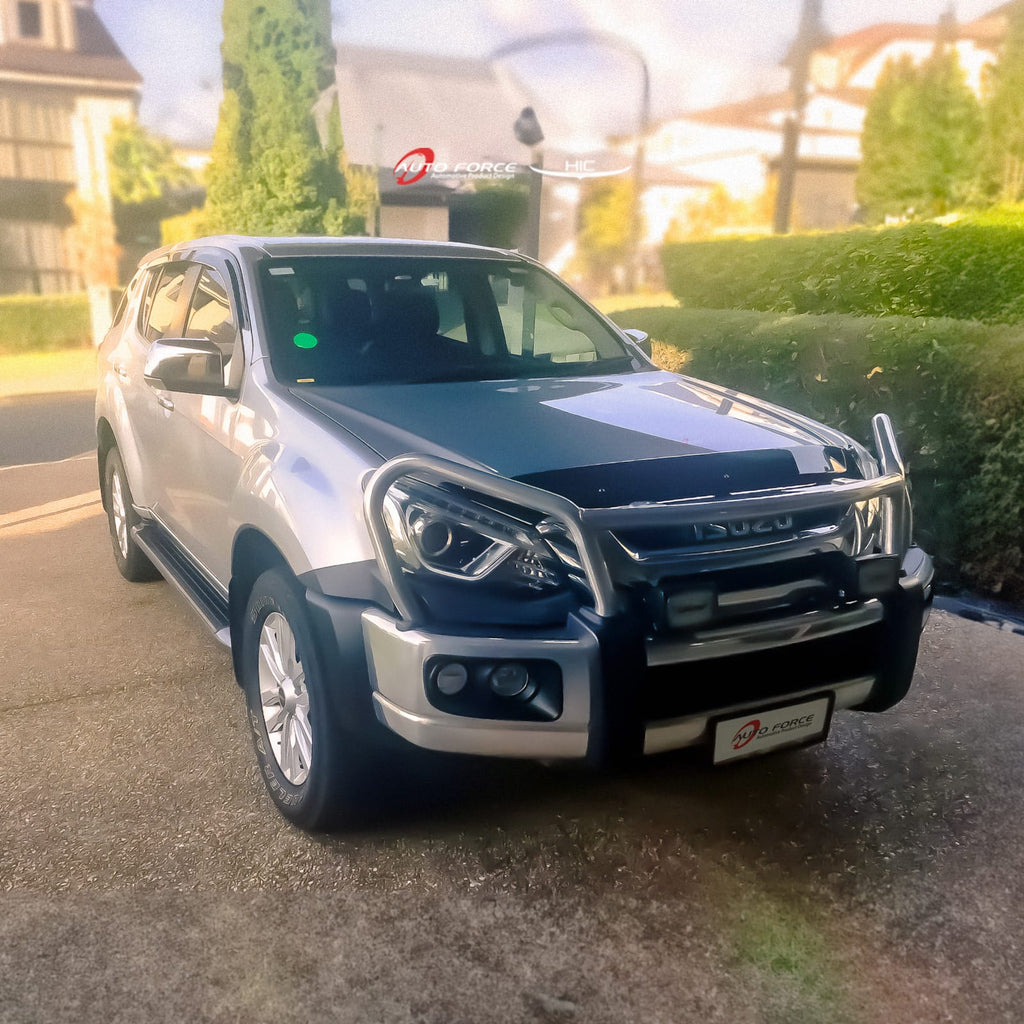 Installed View - Holden Colorado 7 (2012-2016): Premium Window Visors