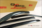 Installed View - Holden Colorado 7 (2012-2016): Premium Window Visors