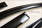 Installed View - Holden Colorado 7 (2012-2016): Premium Window Visors