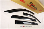 Installed View - Holden Colorado 7 (2012-2016): Premium Window Visors