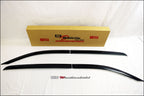 Installed View - Holden Colorado 7 (2012-2016): Premium Window Visors