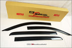 Installed View - Holden Colorado 7 (2012-2016): Premium Window Visors