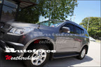 Installed View - Holden Colorado 7 (2012-2016): Premium Window Visors