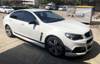 Installed View - Holden Commodore HSV VE VF Sedan (2006-2017): Premium Window Visors