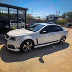Installed View - Holden Commodore HSV VE VF Sedan (2006-2017): Premium Window Visors