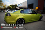 Installed View - Holden Commodore HSV VE VF Sedan (2006-2017): Premium Window Visors