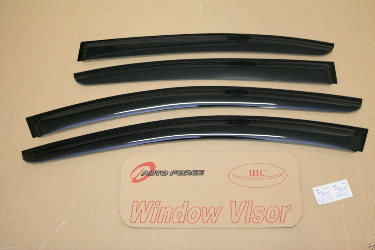 Installed View - Holden Commodore HSV VE VF Sedan (2006-2017): Premium Window Visors