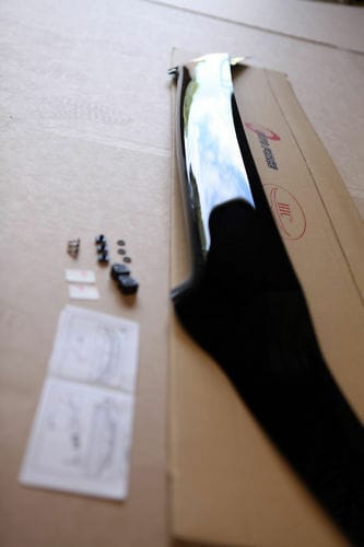 Installed View - Holden Commodore VE (2006-2013): Bonnet Protector Guard