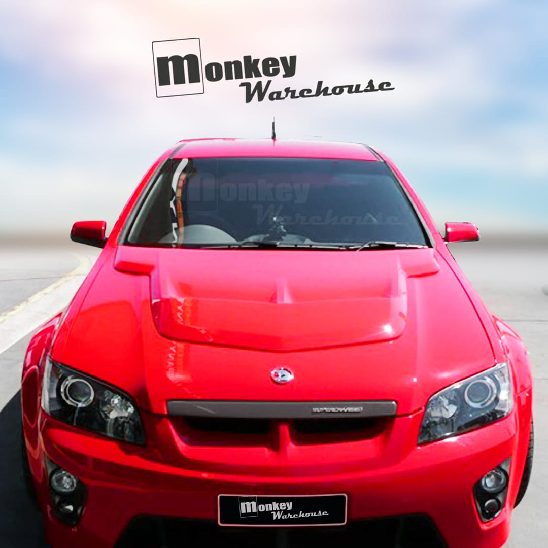 Installed View - Holden Commodore VE: Bonnet Lip