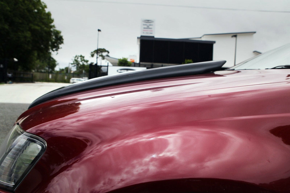 Installed View - Holden Commodore VE: Group A Style Bonnet Scoop