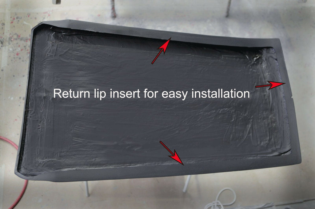 Installed View - Holden Commodore VE: Group A Style Bonnet Scoop