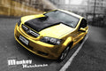 Installed View - Holden Commodore VE: Group A Style Bonnet Scoop