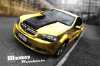 Installed View - Holden Commodore VE: Group A Style Bonnet Scoop