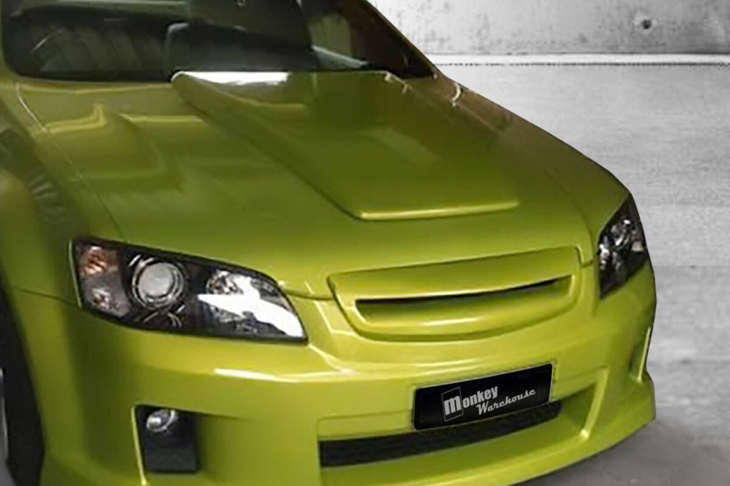 Installed View - Holden Commodore VE: H-Style Bonnet Scoop (Series 1 & 2)