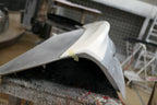 Installed View - Holden Commodore VE: Rear Boot Bobtail Spoiler