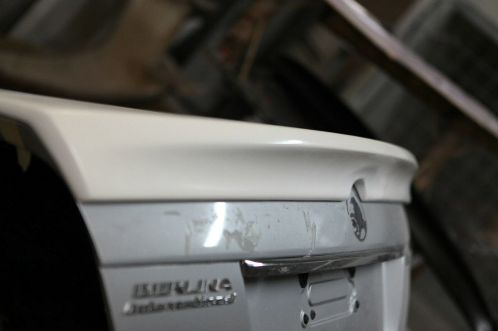 Installed View - Holden Commodore VE: Rear Boot Bobtail Spoiler