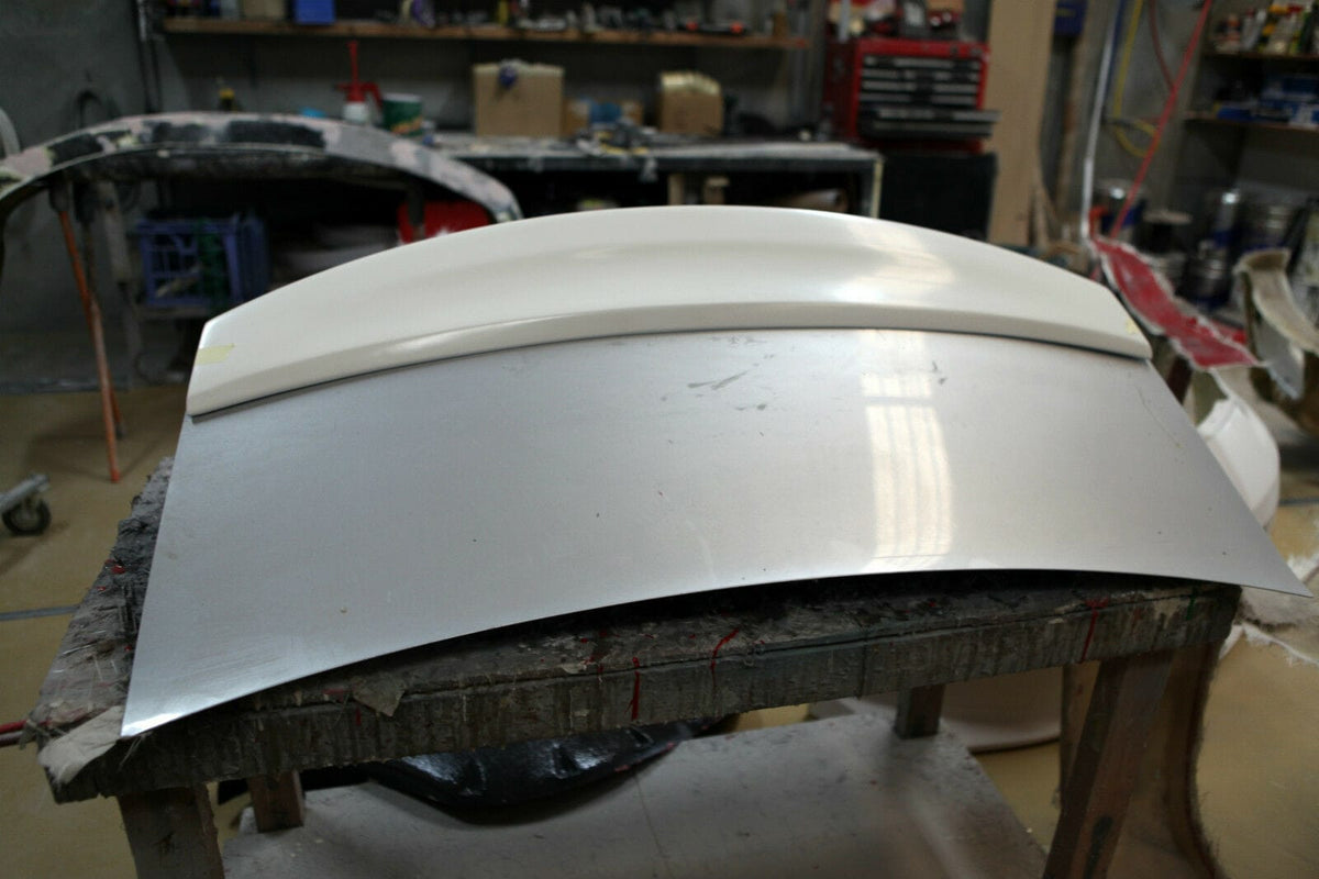 Installed View - Holden Commodore VE: Rear Boot Bobtail Spoiler
