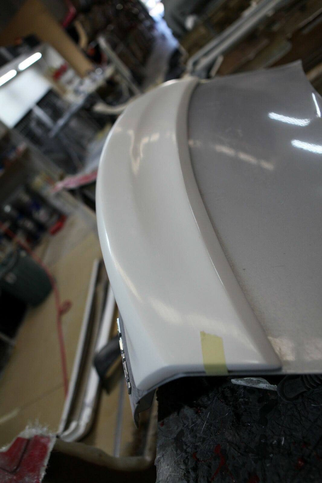 Installed View - Holden Commodore VE: Rear Boot Bobtail Spoiler
